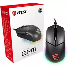 Mouse Gamer Gm11 Clutch Rgb Msi