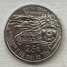 Moneda De $0.25 En Honor A Edith Kanakaole Del Año 2023.