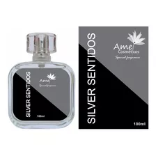 Perfume Silver Sentidos 100ml-amei Cosméticos-frag.importada