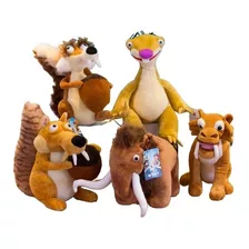 Pelúcias Era Do Gelo Sid Scrat Manny Diego Scratte