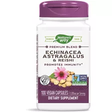 Echinacea Astragalus Reishi Apoyo Sistema Inmune Equinácea