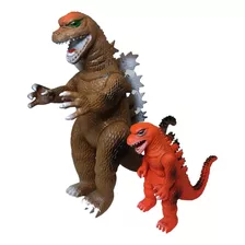 Boneco Do Godzilla Dinossauro Grande Articulado Godzila Rex