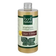 Shampoo Boni Natural Argan E Linhaça 500ml