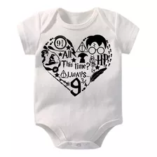 Body Bebe Harry Potter, Varios Diseños, Manga Corta.