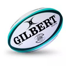 Pelota Gilbert Atom Rugby N5 Profesional Color Blanco