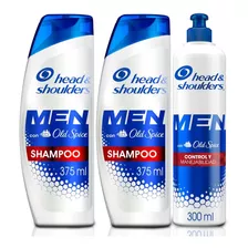  Kit 2 Shampoo + Crema De Peinar Head&shoulders Men Old Spice 1050ml