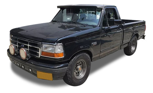 Babero Defensa Inferior Para Ford 150 350 Bronco 1992-1996 Foto 2