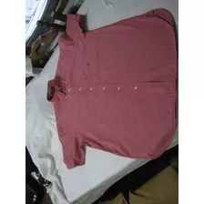 Camisa Nautica A Cuadrille Talla M Manga Corta Impecable