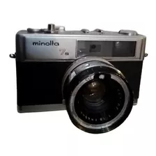 Cámara Minolta Hi-matic 7s. Funda De Cuero. Leer Descripción