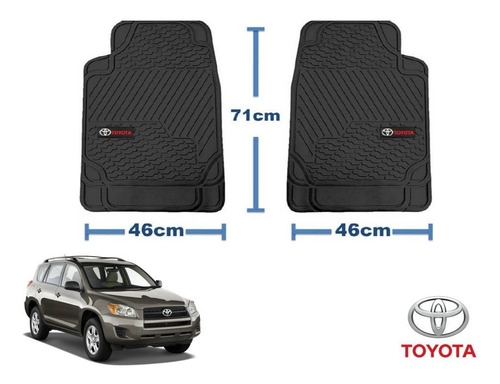 Tapetes Logo Toyota + Cajuela Rav4 2006 A 2010 2011 2012 Foto 4