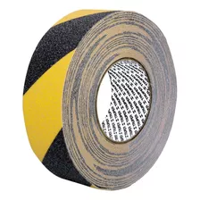 Cinta Antiderrapante Rollo 18m X 2'' Amarillo Y Negro Truper