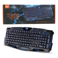 Teclado Usb Com Fio Gamer Retroiluminado Altomex A-gk200