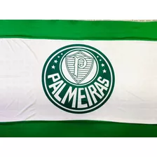 Bandeira Do Palmeiras Grande Tecido Escudo Silkado