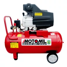 Compressor De Ar Monofásico Bivolt Motomil 50 Litros 2,5hp