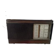 Rádio Antigo Philips Em Madeira. Sem Funcionar 06 Rl275