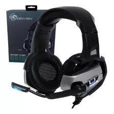 Headset Gamer Fone Led Over Ear Pc Laptop Ps4 Xbox Streaming