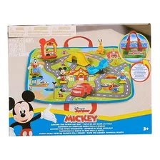 Mouse Around The Town Playmat, 9-piece Figures And Vehi...