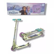 Monopatin De Aluminio 2 Ruedas Frozen Sebigus