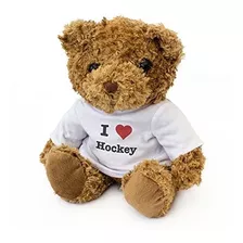 Nuevo - Hockey Del Amor De I - Oso De Peluche - Lindo Y Mimo