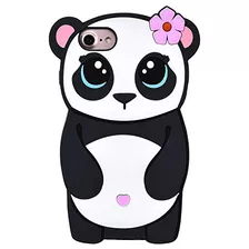 Flower Panda Case iPhone 8/iPhone 7/iPhone 6 6s 4.7 , S...
