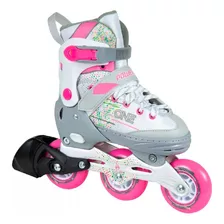 Roller Powerslide Joker Niñas 3 Ruedas Extensibles 3 Talles