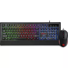 Kit De Teclado Y Mouse Gamer Tt Esports Cm-chc-wlxxpl-sp