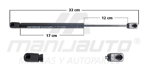 Par Amortiguadores Cofre Ford Explorer 2002 - 2005 Mnj Foto 3