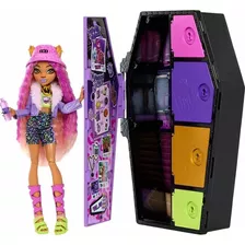 Boneca Monster High Clawdeen Armario Skulltimate Secrets 