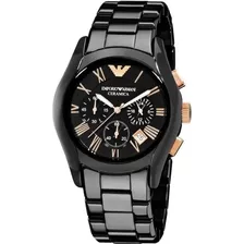 Relogio Armani Ar1410 Cronografo Eua Original Ceramica