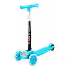 Patín Diablo Scooter Montable 3 Ruedas Luces Led Patineta