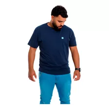 4 Camiseta Masculina Camisas Slim Pluz Size 100% Algodão 