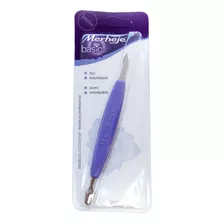 Espátula Para Manicura Merheje Basic Practico 2 Puntas 