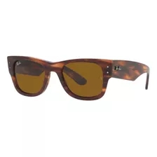 Gafas De Sol Ray Ban Mega Wayfarer Rb0840s95433 Color Marrón