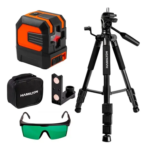 Nivel Laser Autonivelante Hamilton Verde Hnl100 + Tnl500 Kit