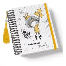 Caderneta De Vacinação Príncipe Astronauta Personalizada