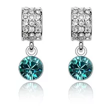 Aretes Con Cristales, Ocean Heart Oh16-781