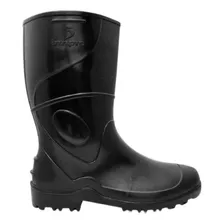 Bota Galocha Pvc Impermeavel Antiderrapante Limpeza Preta