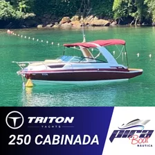 Lancha Triton 250 Cabinada Ñ Focker Nx Ventura Mestra Fs 