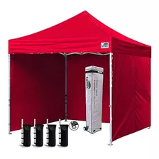 Eurmax 10'x10 'ez Pop-up Canopy Tent Toldos Comerciales Inst