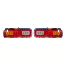 Stop Led Estaca Camioneta Chevrolet Toyota Mazda Juego