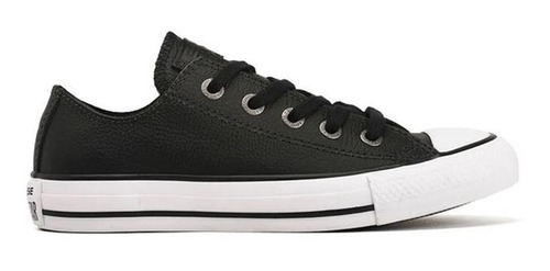 Zapatillas Unisex Converse Chuck Taylor All Star Cuero Negra