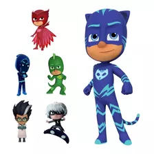 Kit 6 Totens De Display Mdf Pj Masks Licenciado