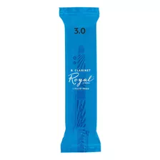 Palheta Clarinete Rico Royal Bb 3 Rcb0130 Daddario Unidade