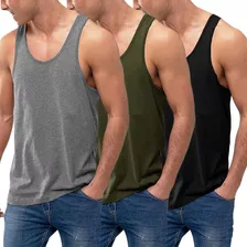 Coofandy Paquete De 3 Camisetas Sin Mangas De Algodn Para Ho