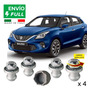 Set 4 Tuercas Seguridad Suzuki Baleno Glx  Antirrobo