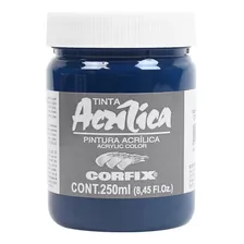 Tinta Acrílica Corfix Azul Turquesa 134 G1 250ml