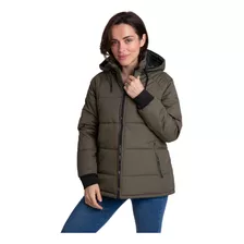 Campera Dama Talle Especial Tipo Parka De Abrigo Art 446e