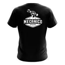 Camiseta Mecânico Mecânica Uniforme Profissional Serviço