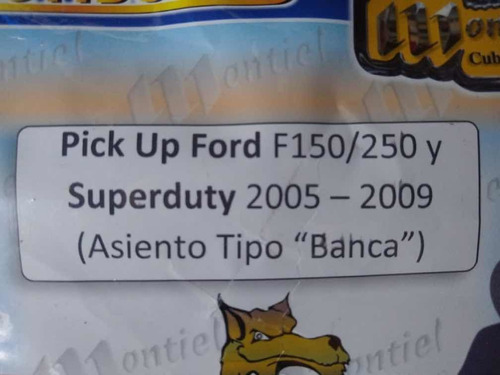 Fundas De Asiento Para Ford Sperduty F-150 2005-09 Original Foto 2
