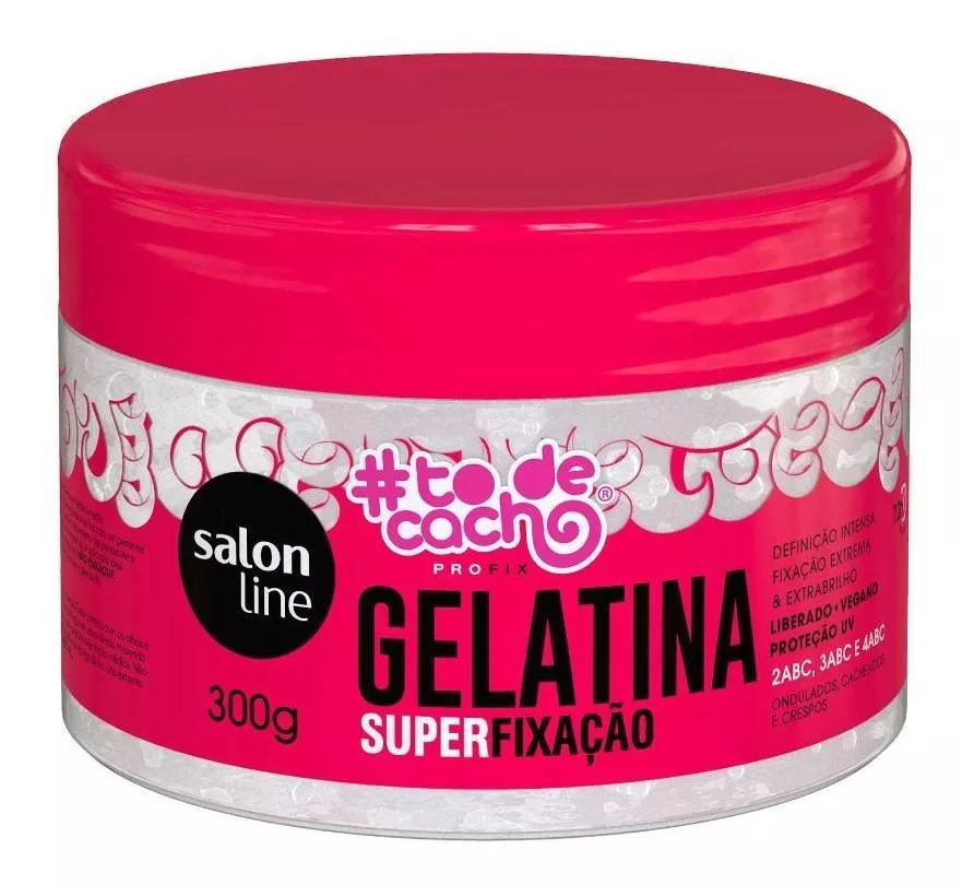 Gelatina Super Fixação #todecacho Profix Salon Line 300g